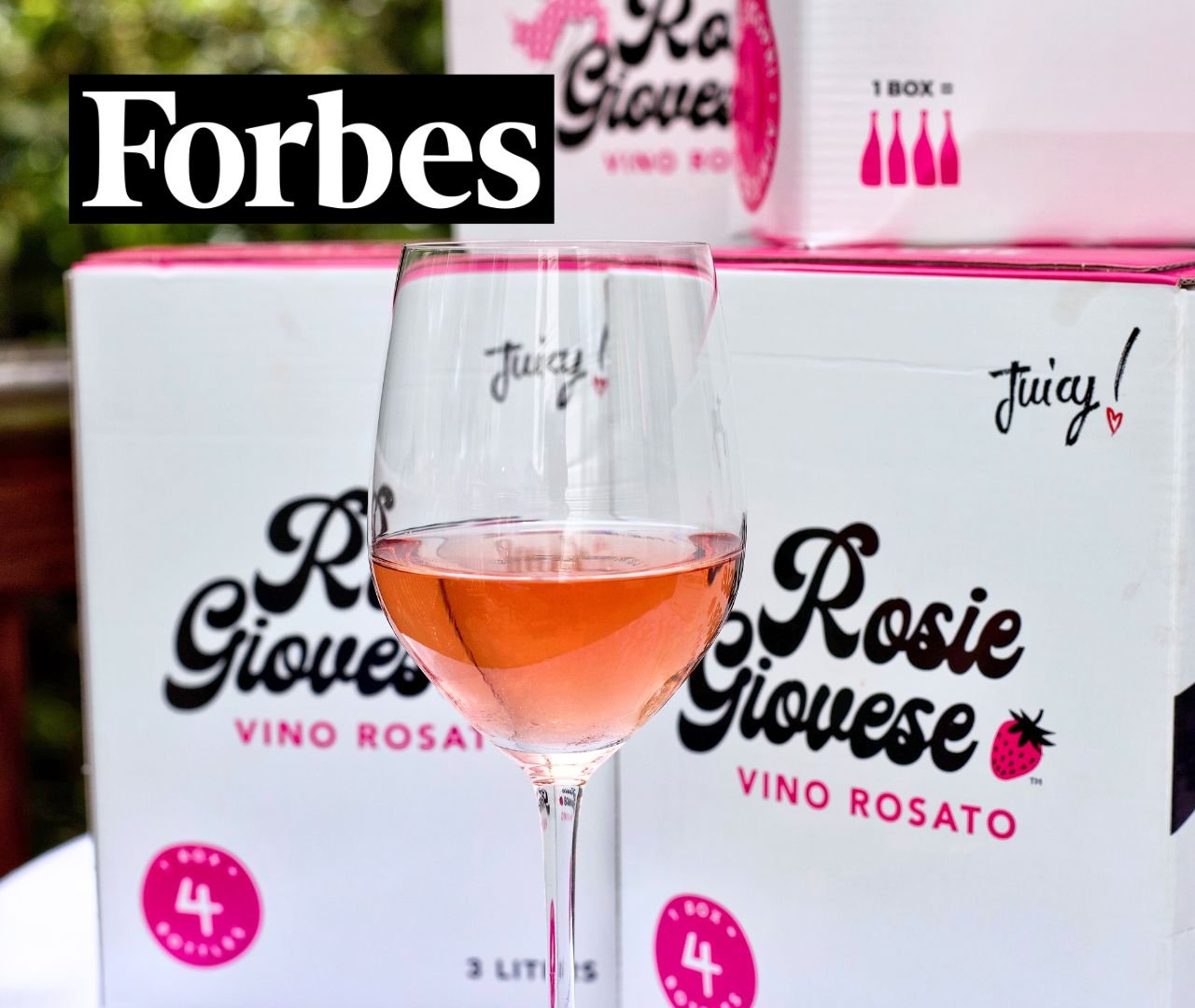 5.5.25 | FORBES. "Rosie is the perfect companion for the beach, on boats, at pools and picnics and getting together with friends and family"