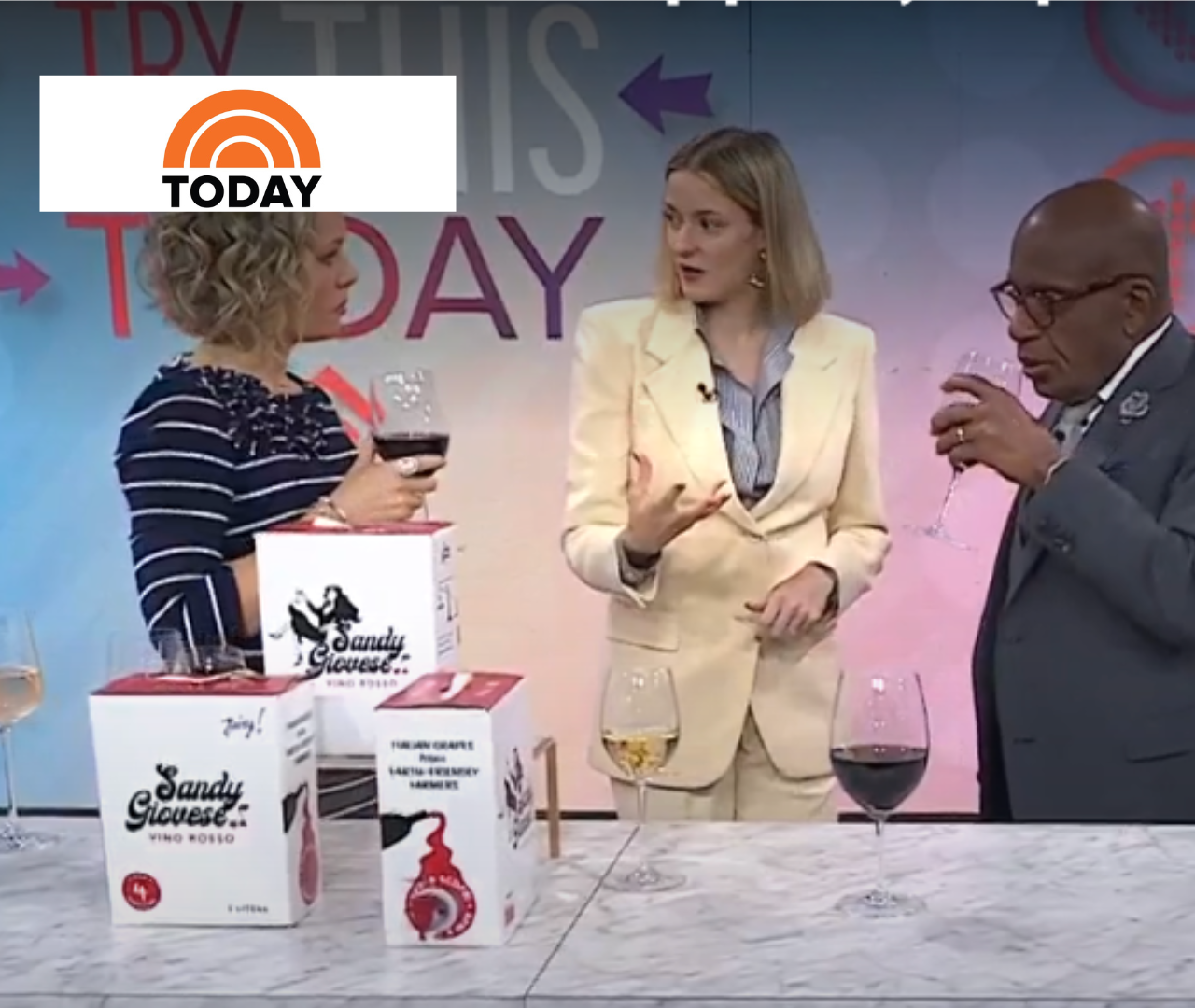 3.28.24 | THE TODAY SHOW, NBC. Top Box Wine Picks: "This is going to be your fresher, fruiter, crisper style".