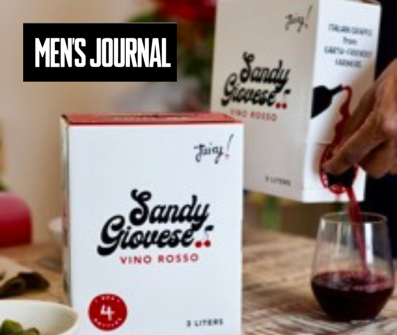 11.16.23 | MEN'S JOURNAL. "Best Overall pick is Sandy Giovese Vino Rosso. It represents the standard in which all boxed wine should meet in terms of quality and affordability."