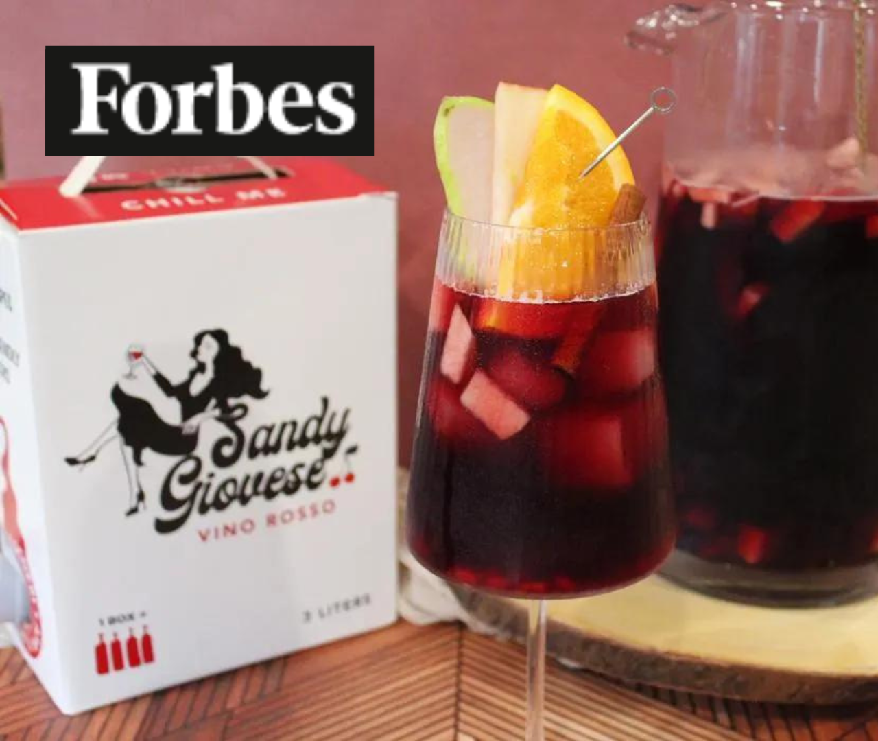 11.03.23 | FORBES. "Sandy Giovese Vino Rosso is so tasty and easy to drink."