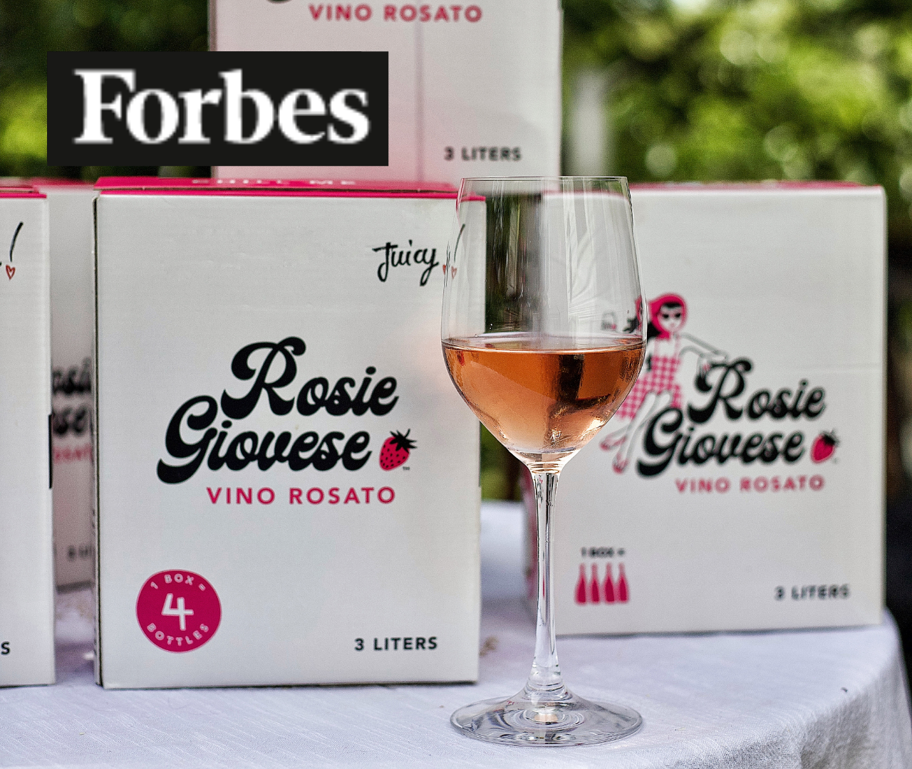 7.7.23 | FORBES. "I finally found a boxed rose I can get behind... This moderate alcohol rose is unusual in that it has no residual sugar, resulting in a bone-dry yet fruity wine."