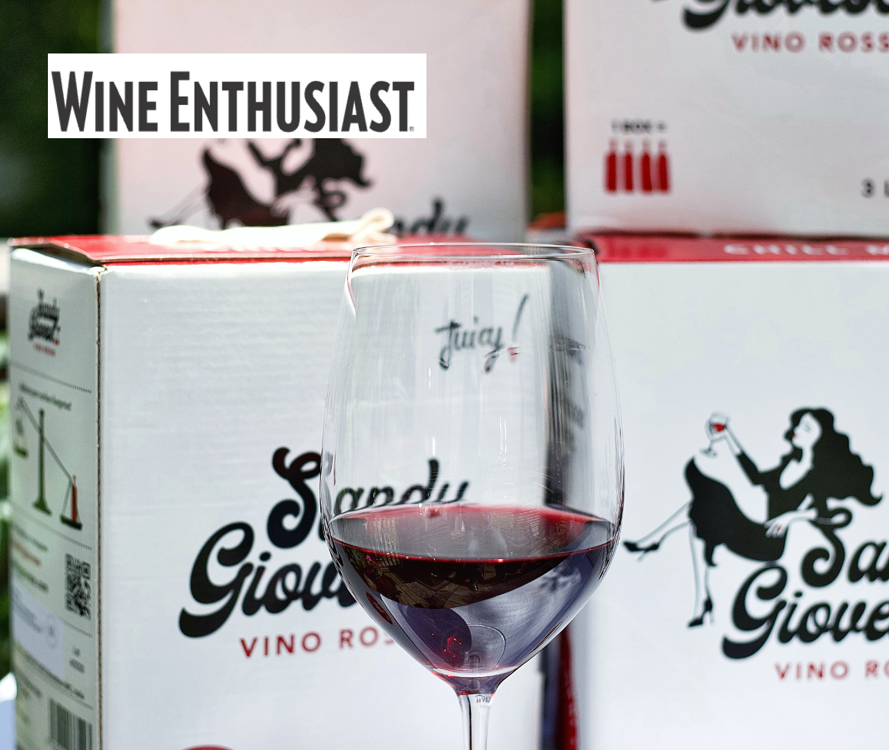 6.27.23 | WINE ENTHUSIAST. "The first time I tried this boxed wine, it was side-by-side with a similar version poured from a bottle. I actually preferred this one."