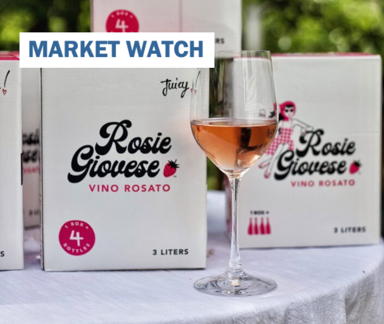 10.12.22 | MARKET WATCH. "Rosie Giovese Vino Rosato Debuts."