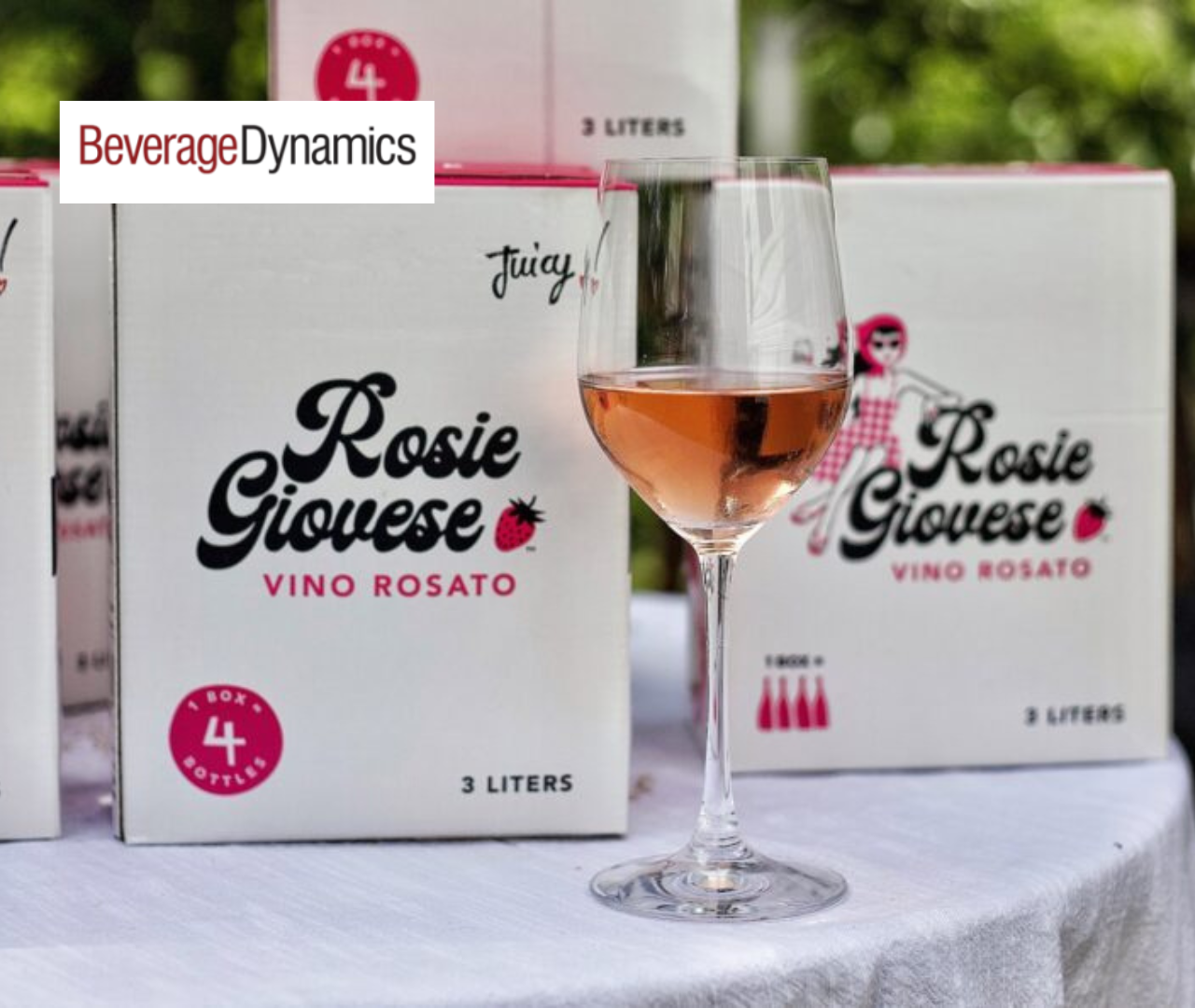 6.28.22 | BEVERAGE DYNAMICS. "This is made from chemical-free, organic-farmed, native Italian grapes. Dry yet fruity, Rosie has flavors of strawberry and aromas of honeysuckle and violets."