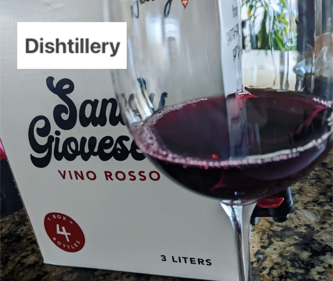 4.18.22 | DISHTILLERY. "Sandy Giovese is a sexy box of wine with long-lasting appeal."